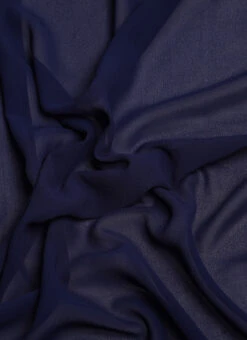 Navy Blue Georgette Pleated Ruffle Saree Festive Wear 15 Navy Blue Georgette Pleated Ruffle Saree Festive Wear -C Bazaar Shop Navy Blue Georgette Pleated Ruffle Saree SABS02301092 rrc4