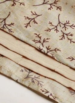 Off White Art Silk Printed Dress After Six Wear -C Bazaar Shop Off White Art Silk Printed Dress DRBS02205900 rrc4