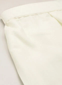 Off White Chanderi Modal Halter Neck Kurta Set After Six Wear 14 Off White Chanderi Modal Halter Neck Kurta Set After Six Wear -C Bazaar Shop Off White Chanderi Modal Halter Neck Kurta Set KSBS02111075 rrc3