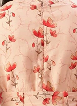 Off White Chanderi Modal Satin Collar Neck Jumpsuit After Six Wear -C Bazaar Shop Off White Chanderi Modal Satin Collar Neck Jumpsuit DRBS02111127 rrc2