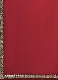 Top From Off White Embroidered Asymmetrical Gharara Suit After Six Wear -C Bazaar Shop Off White Embroidered Asymmetrical Gharara Suit SLBS02301728 rrc3