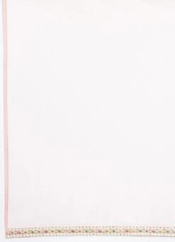 Off White N Peach Taffeta Kali Style Anarkali Suit Party Wear -C Bazaar Shop Off White N Peach Taffeta Kali Style Anarkali Suit SLBS02105414 rrc3