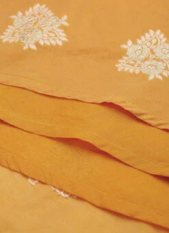 Off White N Mustard Jacquard Maxi Dress Festive Wear -C Bazaar Shop Off White N mustard Jacquard Maxi Dress DRBS02210940 rrc4