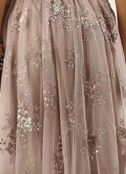 Off White Net Full Circular Skirt Party Wear -C Bazaar Shop Off White Net Full Circular Skirt WBBS02306463 rrc2