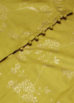 Olive Green Rayon Foil Print Jacket N Dress Festive Wear 13 Olive Green Rayon Foil Print Jacket N Dress Festive Wear -C Bazaar Shop Olive Green Rayon Foil Print Jacket N Dress DRBS02211210 rrc2