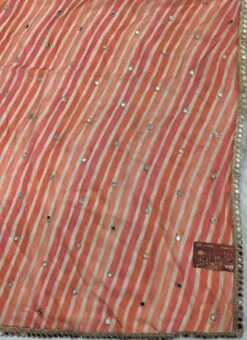 Orange Digital Print Art Silk Fabric -C Bazaar Shop Orange Digital Print Art Silk Fabric EFSLAA3738 u