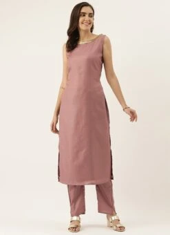 Pale Mauve Satin Boat Neck N Straight Pant Suit Festive Wear 10 Pale Mauve Satin Boat Neck N Straight Pant Suit Festive Wear -C Bazaar Shop Pale Mauve Satin Boat Neck N Straight Pant Suit KSBS02009865 u