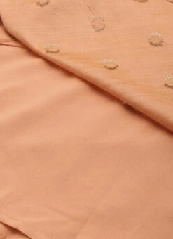 Dupatta From Peach Art Silk Jacquard Gown With Dupatta After Six Wear -C Bazaar Shop Peach Art Silk Jacquard Gown With Dupatta IWBS02302268 rrc1