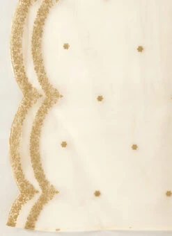 Dupatta From Peach Art Silk Jacquard Gown With Dupatta After Six Wear -C Bazaar Shop Peach Art Silk Jacquard Gown With Dupatta IWBS02302268 rrc4