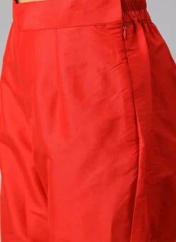 Peach Embroidered Chinon Kurta Set Festive Wear 13 Peach Embroidered Chinon Kurta Set Festive Wear -C Bazaar Shop Peach Embroidered Chinon Kurta Set KSBS01911717 rrc2