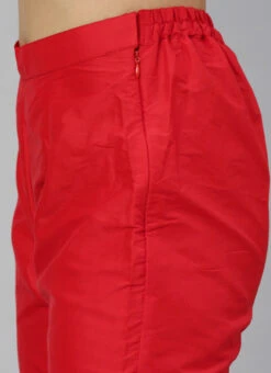 Peach Embroidered Fabric Kurta Straight Pant Set Festive Wear -C Bazaar Shop Peach Embroidered Fabric Kurta Straight Pant Set KSBS01912107 rrc2