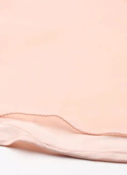 Peach Embroidered Georgette Layered Gown Party Wear -C Bazaar Shop Peach Embroidered Georgette Layered Gown IWBS02208524 rrc3