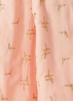 Peach Embroidered Jumpsuit Festive Wear -C Bazaar Shop Peach Embroidered Jumpsuit DRBS02306363 rrc3