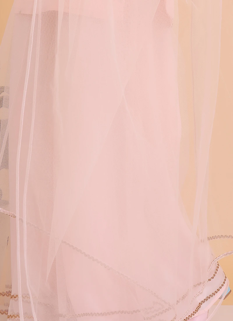 Top From Peach Embroidered Palazzo Suit After Six Wear 8 Top From Peach Embroidered Palazzo Suit After Six Wear - Image 8