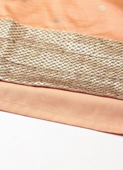 Top From Peach Jacquard N Cream Net Sharara Suit Set After Six Wear -C Bazaar Shop Peach Jacquard N Cream Net Sharara Suit Set SLBS02301720 rrc4 1