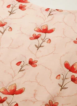 Peach N Off White Kurta Palazzo Set After Six Wear Festive Wear 12 Peach N Off White Kurta Palazzo Set After Six Wear Festive Wear -C Bazaar Shop Peach N Off White Kurta Palazzo Set KSBS02111092 rrc1