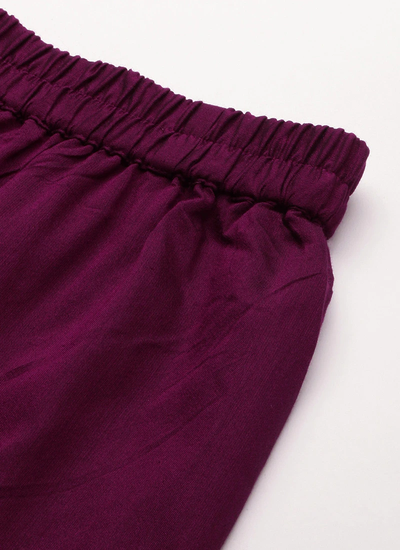 Pink Art Silk Digital Fabric Kruta Set Festive Wear 7 Pink Art Silk Digital Fabric Kruta Set Festive Wear - Image 7