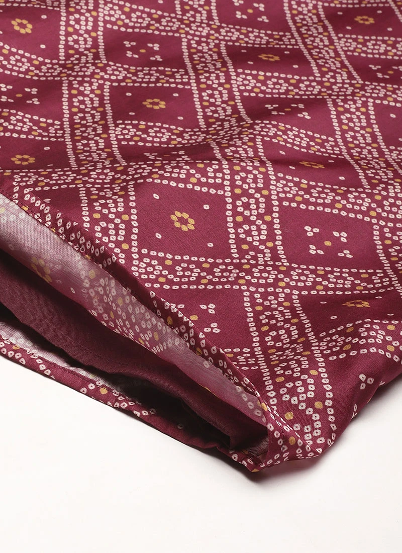 Pink Art Silk Digital Printed Jumpsuit Party Wear 7 Pink Art Silk Digital Printed Jumpsuit Party Wear - Image 7