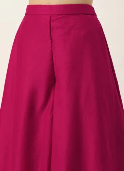 Top From Pink Art Silk Halter Neck Sharara Suit After Six Wear 13 Top From Pink Art Silk Halter Neck Sharara Suit After Six Wear -C Bazaar Shop Pink Art Silk Halter Neck Sharara Suit SLBS02305248 rrc2