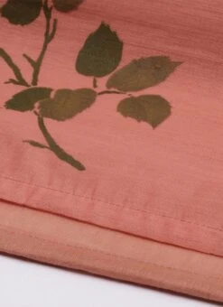 Pink Chanderi Silk Puff Sleeve Dress Festive Wear 15 Pink Chanderi Silk Puff Sleeve Dress Festive Wear -C Bazaar Shop Pink Chanderi Silk Puff Sleeve Dress DRBS02012714 rrc4