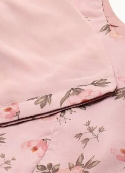 Pink Digital Printed Gathers Dress Festive Wear After Six Wear -C Bazaar Shop Pink Digital Printed Gathers Dress DRBS02110847 rrc3 1