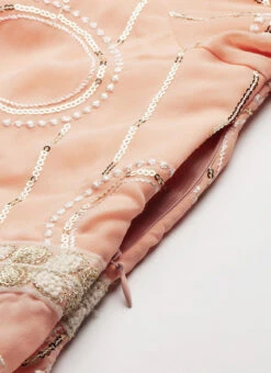 Pink Embroidered Georgette Kurti Festive Wear -C Bazaar Shop Pink Embroidered Georgette Kurti KRBS02307693 rrc2