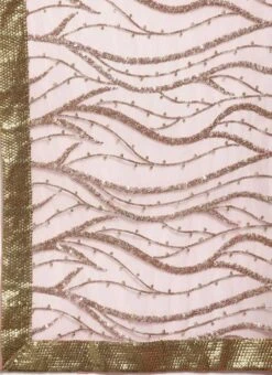 Pink Embroidered Half N Half Saree Festive Wear -C Bazaar Shop Pink Embroidered Half N Half Saree SABS01912868 rrc3