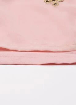 Pink Embroidered Kaftan Dress Festive Wear -C Bazaar Shop Pink Embroidered Kaftan Dress DRBS02205035 rrc4