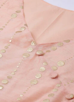 Pink Foil Calf Length Kurta Set After Six Wear 15 Pink Foil Calf Length Kurta Set After Six Wear -C Bazaar Shop Pink Foil Calf Length Kurta Set KSBS02004548 rrc4