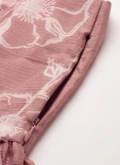 Pink Foil Print Chinnon N Beige Satin Kurta Sets After Six Wear -C Bazaar Shop Pink Foil Print Chinnon N Beige Satin Kurta Sets KSBS02203483 rrc3