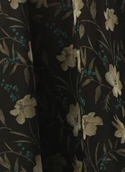 Black Printed Organza Maxi Dress Festive Wear -C Bazaar Shop Pink Foil Printed organza Maxi Dress DRBS02208513 rrc3 1