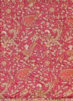 Pink N Beige Printed Boat Neck Saree Festive Wear 11 Pink N Beige Printed Boat Neck Saree Festive Wear -C Bazaar Shop Pink N Beige Printed Boat Neck Saree SABS02101750 rrc1