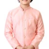 Pink N Beige Sherwani With Dhoti Pants Wedding Wear