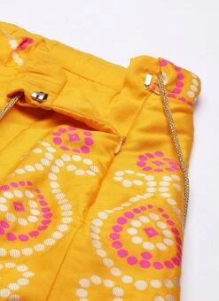 Pink N Yellow Art Silk Kali Lehenga Set Festive Wear 13 Pink N Yellow Art Silk Kali Lehenga Set Festive Wear -C Bazaar Shop Pink N Yellow Art Silk Kali Lehenga Set GHBS02112165 rrc2