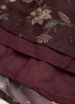 Pink Organza N Maroon Chanderi Lehenga Wedding Wear -C Bazaar Shop Pink Organza N Maroon Chanderi Lehenga GHBS02206222 rrc4