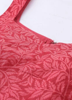 Pink Printed Strap Neck Style Kurti Festive Wear -C Bazaar Shop Pink Printed Strap neck Style Kurti KRBS02307677 rrc1