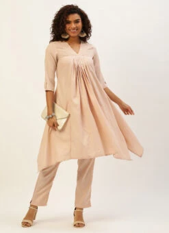 Pink Rayon Kurti Set Work Wear Festive Wear 10 Pink Rayon Kurti Set Work Wear Festive Wear -C Bazaar Shop Pink Rayon Kurti Set KSBS02209802 u