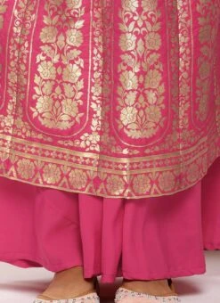 Pink Taffeta Jacquard Lehenga Festive Wear Party Wear 15 Pink Taffeta Jacquard Lehenga Festive Wear Party Wear -C Bazaar Shop Pink Taffeta Jacquard Lehenga GHBS02301990 rrc4