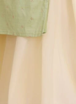 Dupatta From Pista Green N Cream Printed Sharara Set After Six Wear 14 Dupatta From Pista Green N Cream Printed Sharara Set After Six Wear -C Bazaar Shop Pista Green N Cream Printed Sharara Set SLBS02306316 rrc3 2