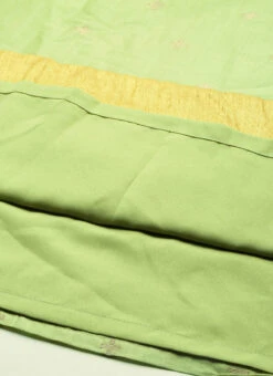 Pista Green Taffeta Top Festive Wear -C Bazaar Shop Pista Green Taffeta Top KRBS02307690 rrc3