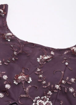 Purple Net Sequins Embroidered Lehenga Festive Wear 12 Purple Net Sequins Embroidered Lehenga Festive Wear -C Bazaar Shop Purple Net Sequins Embroidered Lehenga GHBS02211186 rrc1
