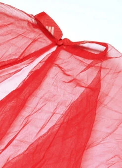 Skirt From Red Jacquard Crop Top N Skirt With Cape After Six Wear -C Bazaar Shop Red Jacquard Crop Top N Skirt With Cape IWBS02301050 rrc2