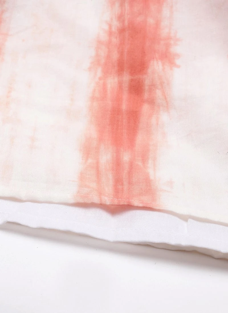 Rust Color Tie Dye Maxi Dress After Six Wear 8 Rust Color Tie Dye Maxi Dress After Six Wear - Image 8