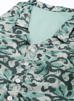 Dupatta From Sage Green Art Silk Digital Printed Top N Pant Suit After Six Wear -C Bazaar Shop Sage Green Art Silk Digital Printed Top N Pant Suit SLBS02210949 rrc1 1