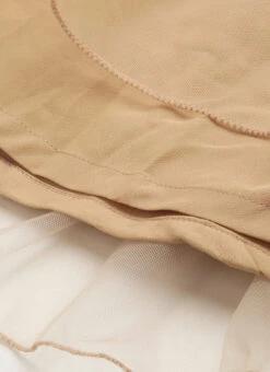 Silver Sequins Embroidered N Light Beige Net Gown Festive Wear -C Bazaar Shop Silver Sequins Embroidered N Light Beige Net Gown IWBS02211072 rrc3