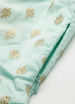 Sky Blue Organza Jacquard Kurta Set Festive Wear 13 Sky Blue Organza Jacquard Kurta Set Festive Wear -C Bazaar Shop Sky Blue Organza Jacquard Kurta set KSBS02205930 rrc2