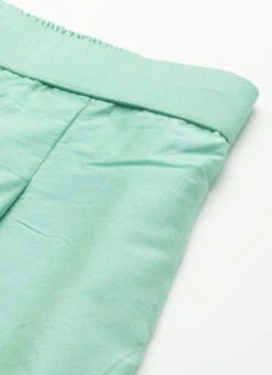 Sky Blue Organza Jacquard Kurta Set Festive Wear 14 Sky Blue Organza Jacquard Kurta Set Festive Wear -C Bazaar Shop Sky Blue Organza Jacquard Kurta set KSBS02205930 rrc3