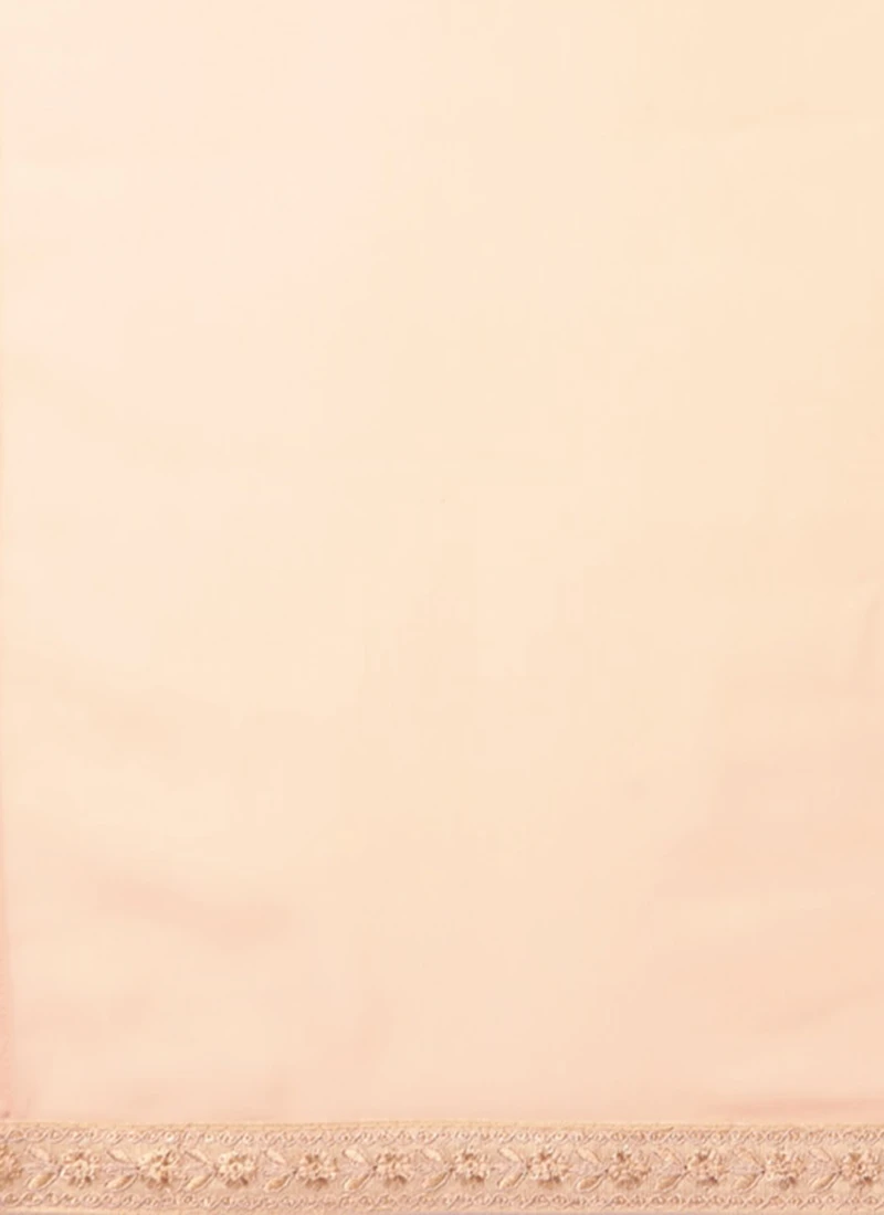 Peach Georgette Embroidered Lehenga Set Party Wear 7 Peach Georgette Embroidered Lehenga Set Party Wear - Image 7