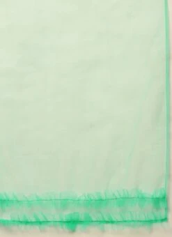 Bottom From Violet Net N Multicolored Printed Palazzo Suit After Six Wear -C Bazaar Shop Violet Net N Multicolored Printed Palazzo Suit SLBS02303754 rrc4 1