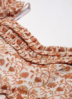 White Art Silk Digital Printed Maxi Dress After Six Wear -C Bazaar Shop White Art Silk Digital Printed Maxi Dress DRBS02209823 rrc1